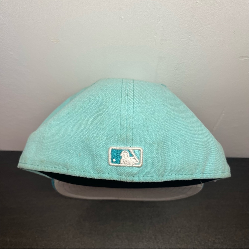 New Era 9FIFTY Boston Red Sox Turquoise Snapback Hat 7 3/8 Baseball Fitted Cap - Picture 5 of 9